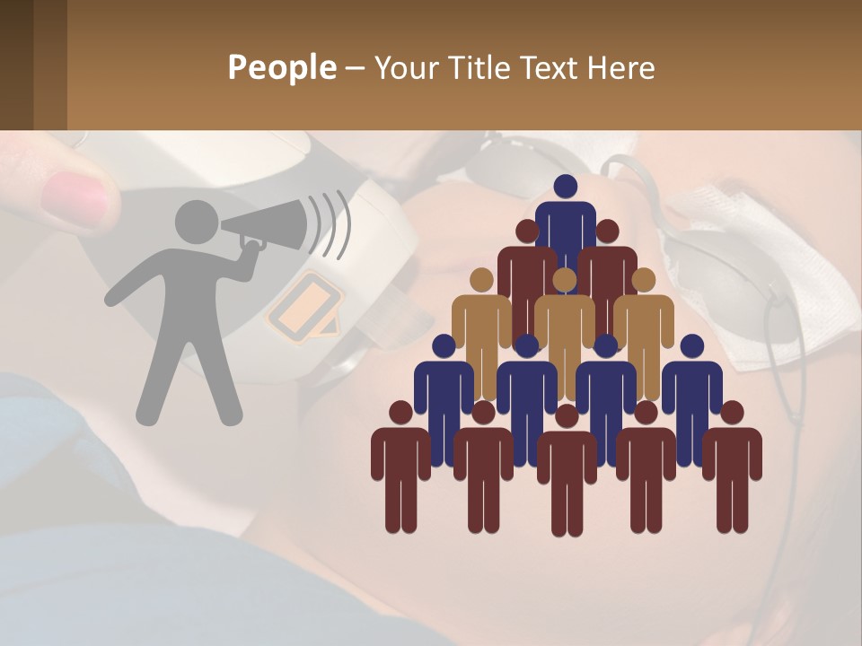 Skin Action Towel PowerPoint Template