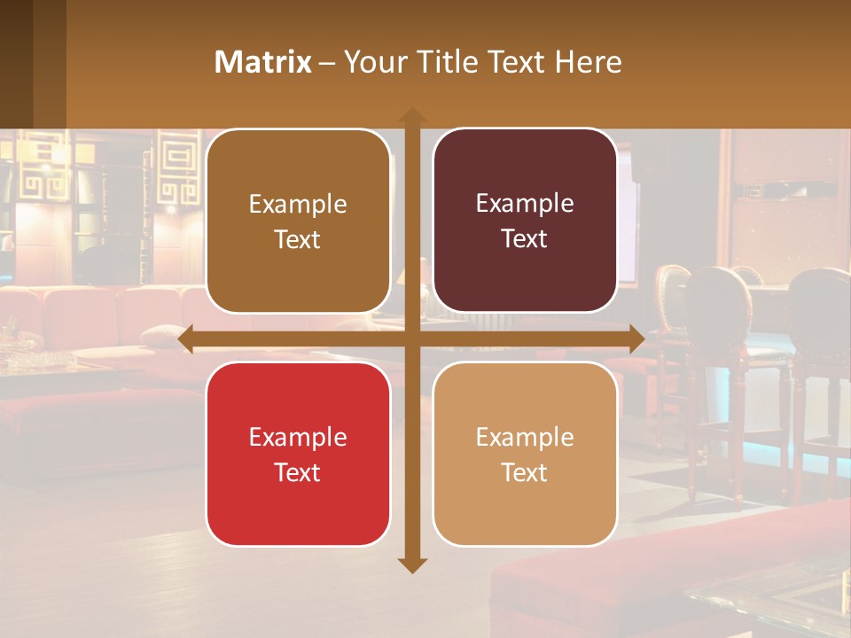 Hotel Pub Cafe PowerPoint Template