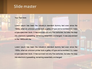 Hotel Pub Cafe PowerPoint Template