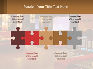 Hotel Pub Cafe PowerPoint Template