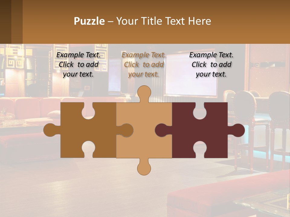 Hotel Pub Cafe PowerPoint Template