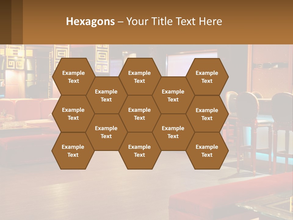 Hotel Pub Cafe PowerPoint Template