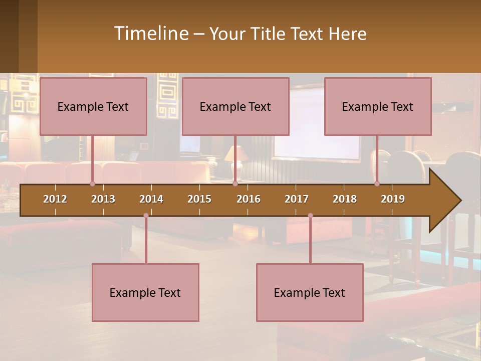 Hotel Pub Cafe PowerPoint Template