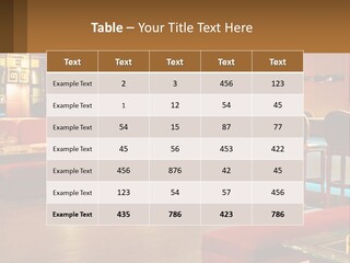 Hotel Pub Cafe PowerPoint Template