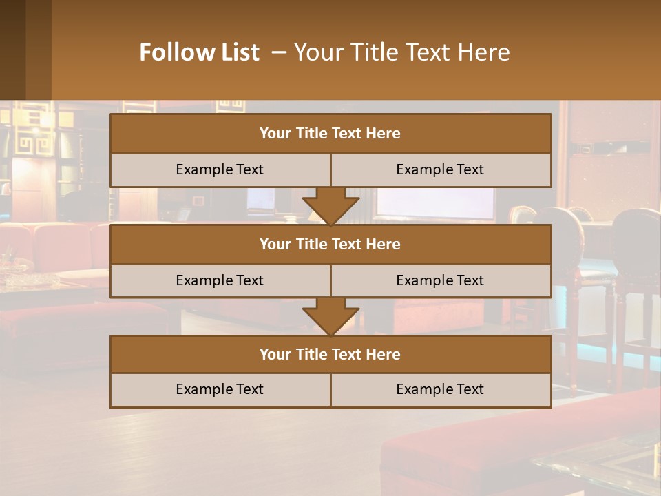 Hotel Pub Cafe PowerPoint Template
