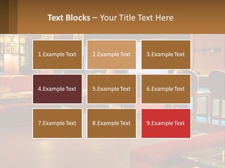 Hotel Pub Cafe PowerPoint Template
