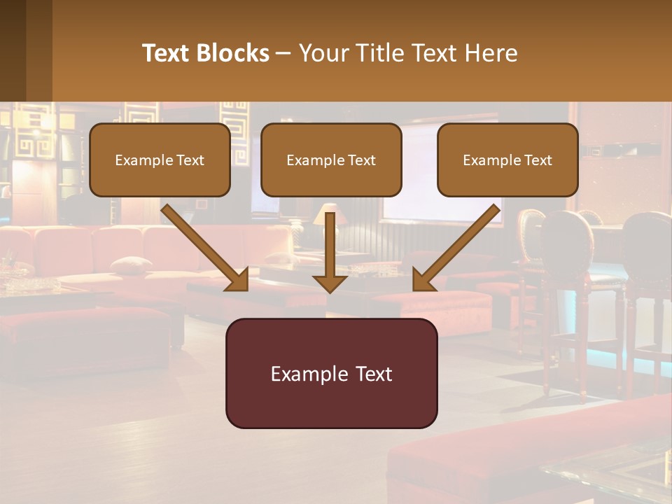 Hotel Pub Cafe PowerPoint Template