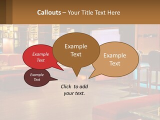 Hotel Pub Cafe PowerPoint Template