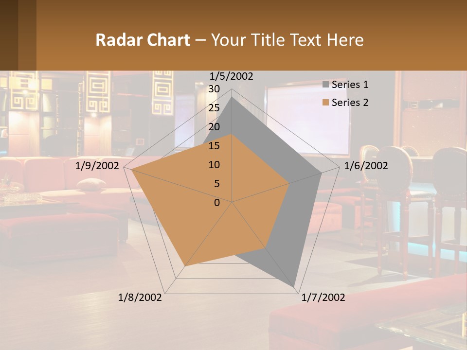 Hotel Pub Cafe PowerPoint Template