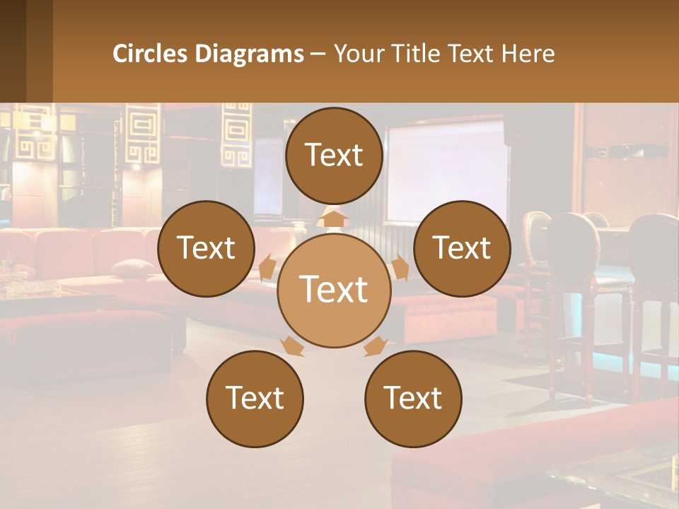 Hotel Pub Cafe PowerPoint Template