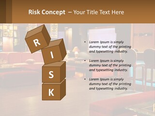 Hotel Pub Cafe PowerPoint Template