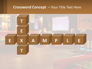 Hotel Pub Cafe PowerPoint Template