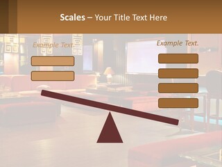Hotel Pub Cafe PowerPoint Template