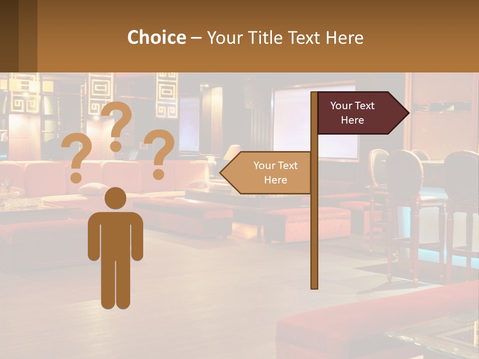 Hotel Pub Cafe PowerPoint Template
