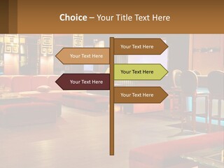 Hotel Pub Cafe PowerPoint Template