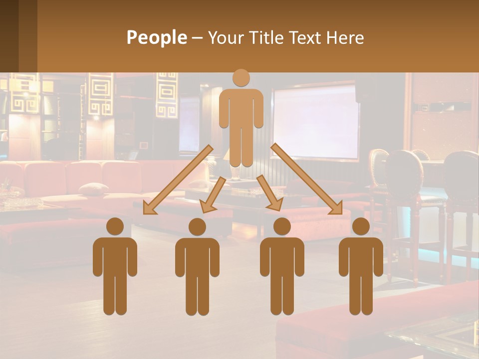 Hotel Pub Cafe PowerPoint Template