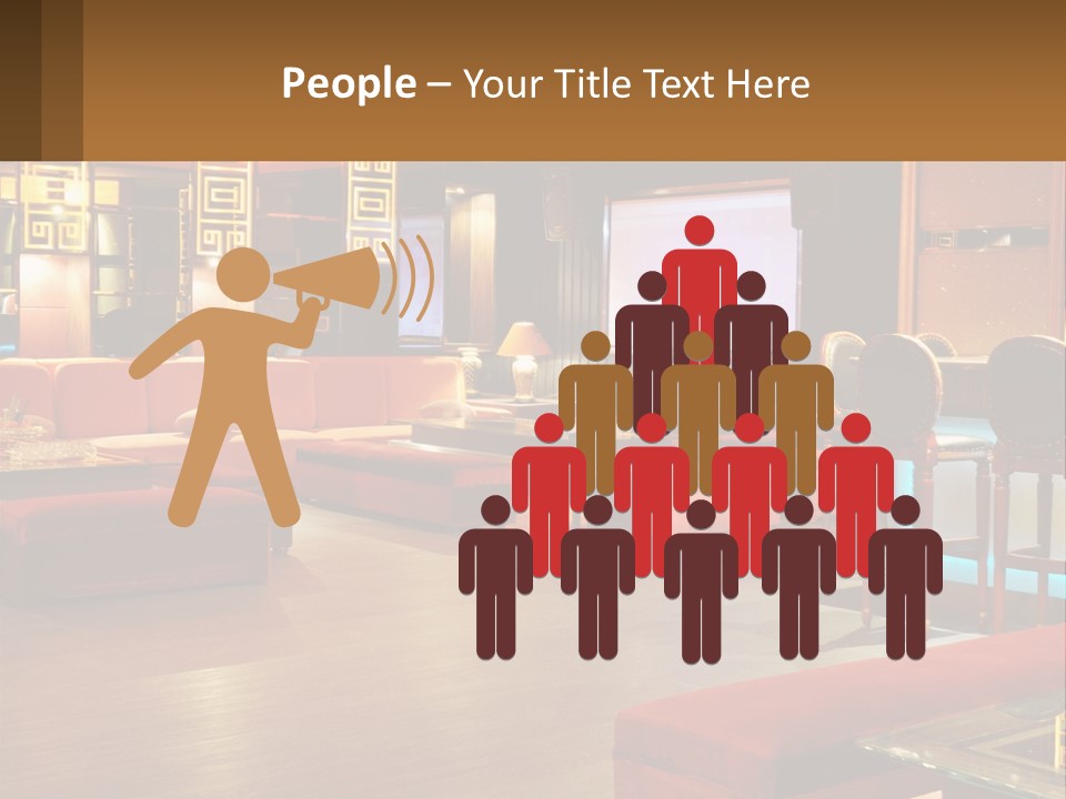 Hotel Pub Cafe PowerPoint Template