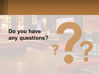 Hotel Pub Cafe PowerPoint Template