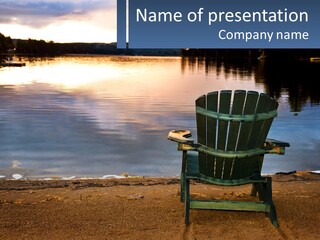 Forest Provincial Sunset PowerPoint Template