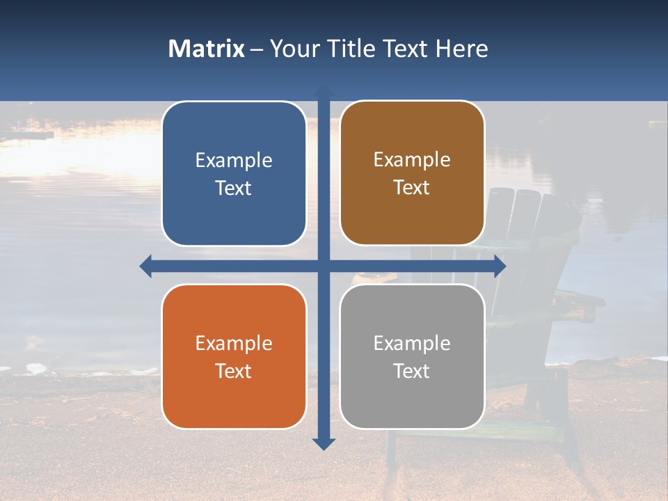 Forest Provincial Sunset PowerPoint Template
