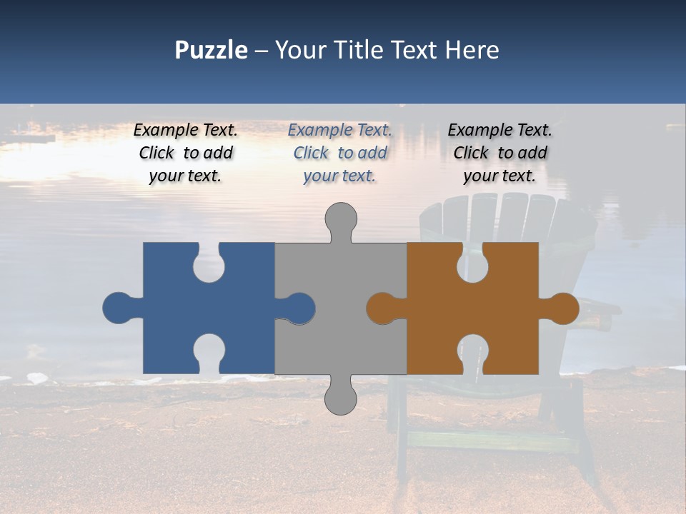 Forest Provincial Sunset PowerPoint Template