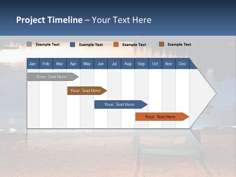 Forest Provincial Sunset PowerPoint Template