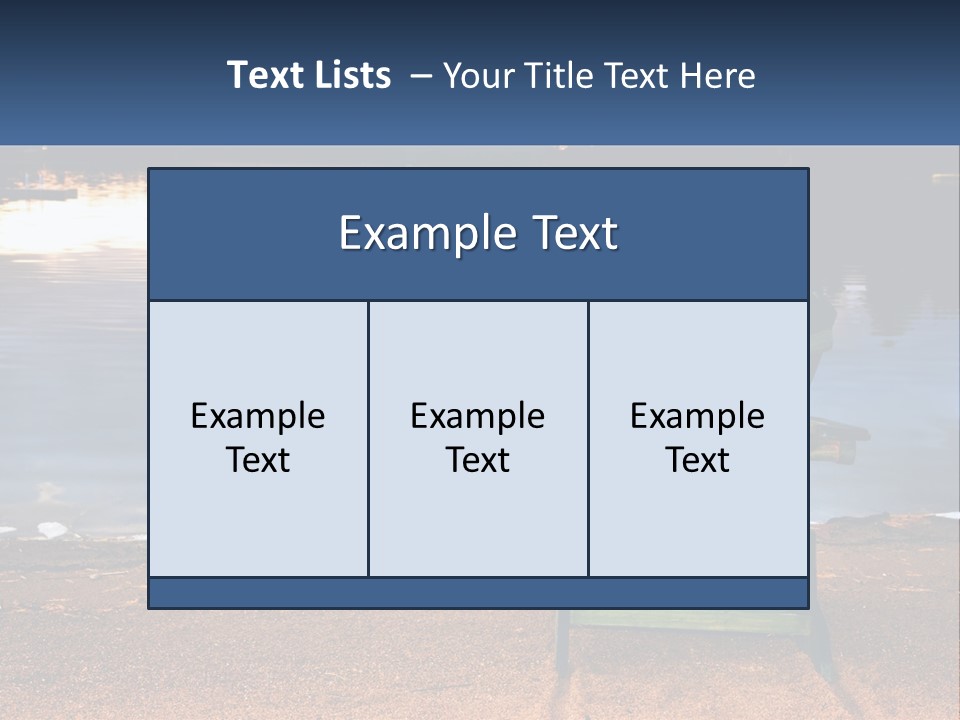 Forest Provincial Sunset PowerPoint Template