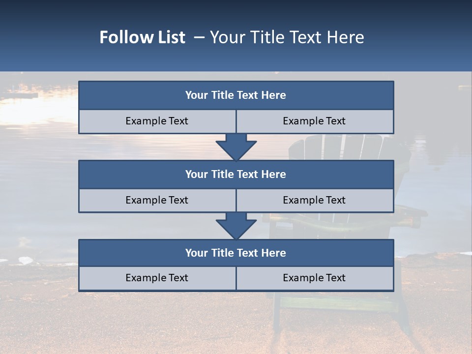 Forest Provincial Sunset PowerPoint Template