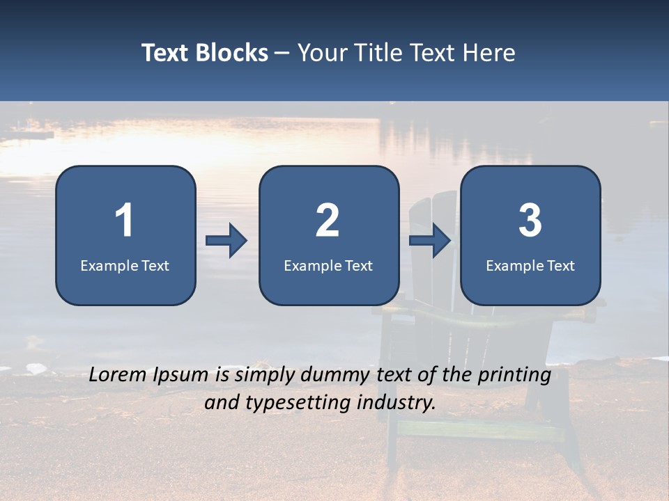 Forest Provincial Sunset PowerPoint Template