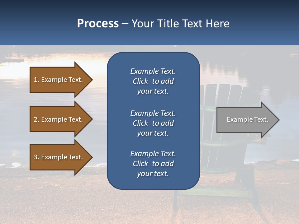 Forest Provincial Sunset PowerPoint Template