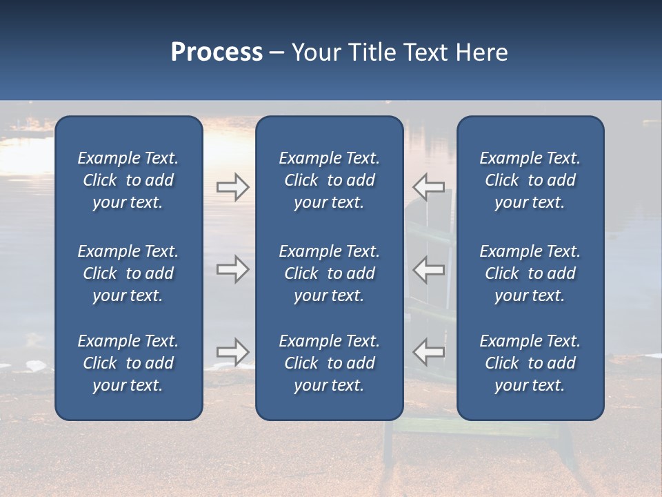 Forest Provincial Sunset PowerPoint Template