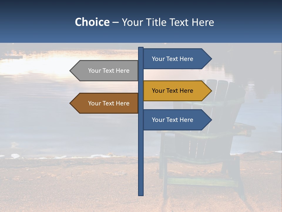 Forest Provincial Sunset PowerPoint Template