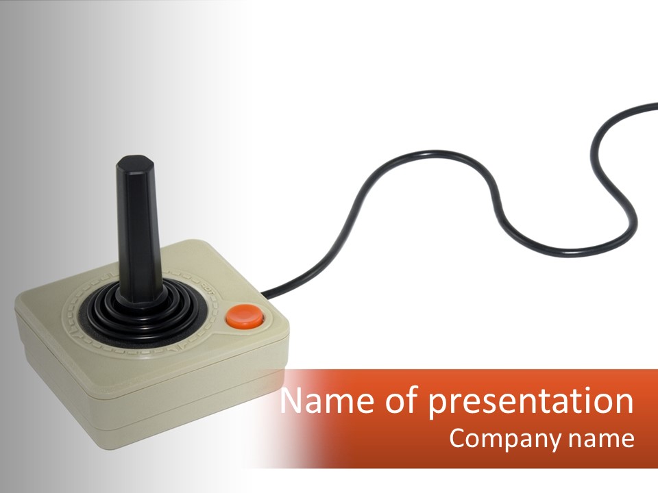 Button Recreation Controller PowerPoint Template