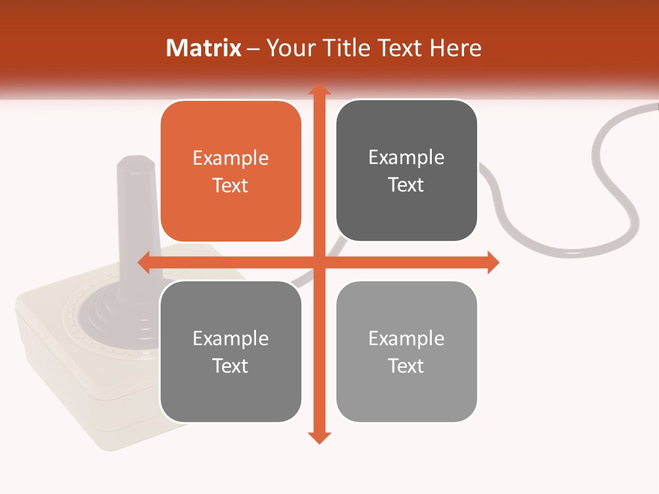 Button Recreation Controller PowerPoint Template