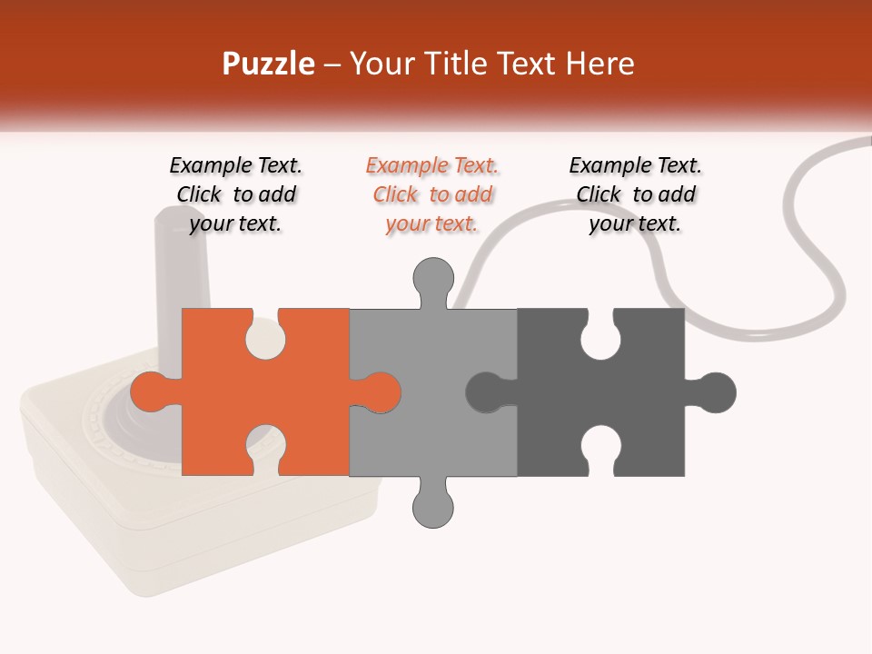 Button Recreation Controller PowerPoint Template