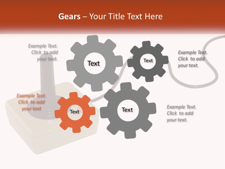Button Recreation Controller PowerPoint Template