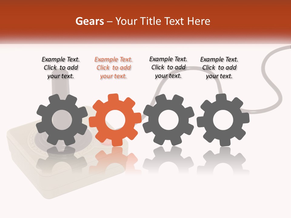 Button Recreation Controller PowerPoint Template