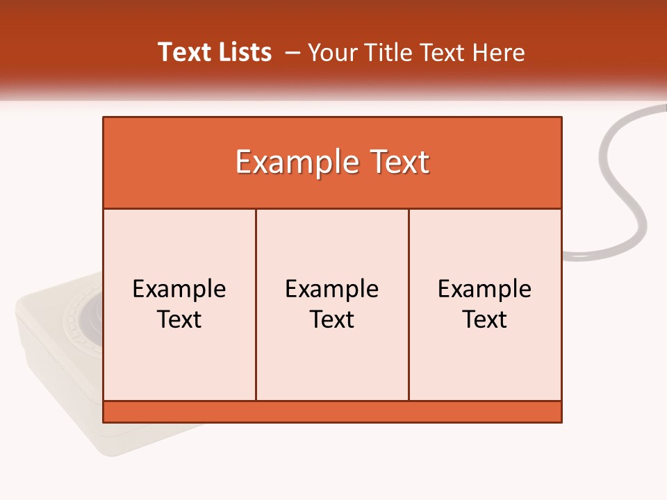 Button Recreation Controller PowerPoint Template
