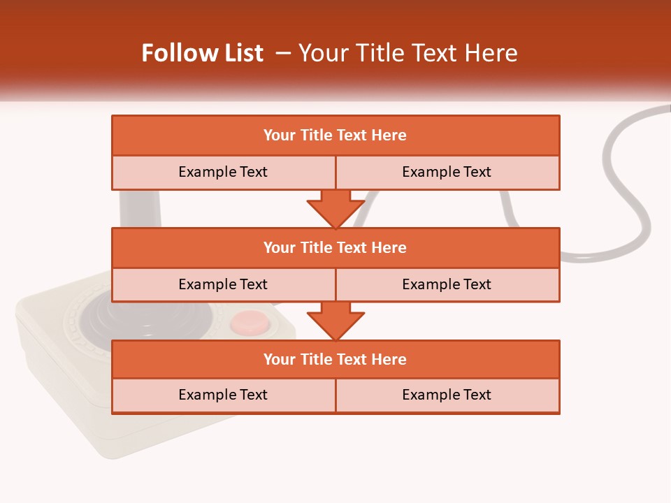Button Recreation Controller PowerPoint Template