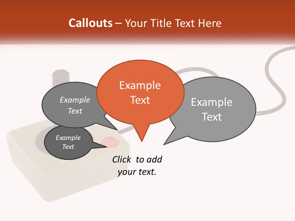 Button Recreation Controller PowerPoint Template