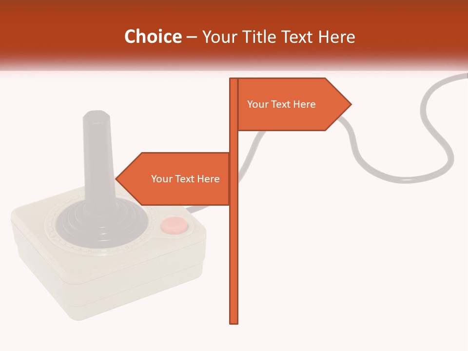 Button Recreation Controller PowerPoint Template