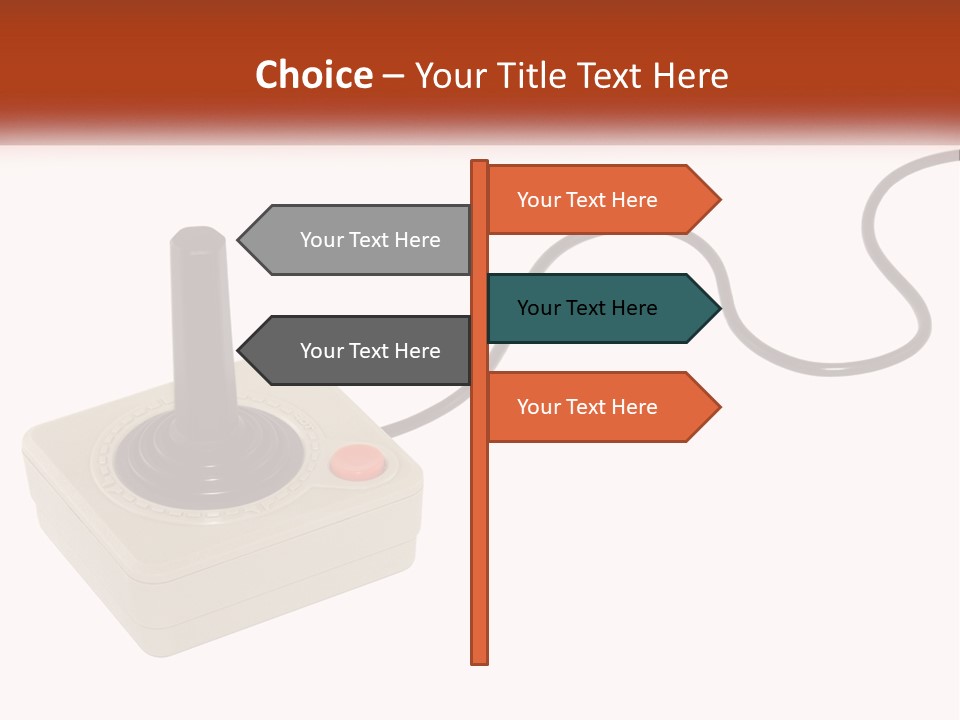Button Recreation Controller PowerPoint Template