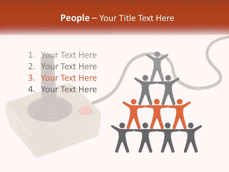 Button Recreation Controller PowerPoint Template