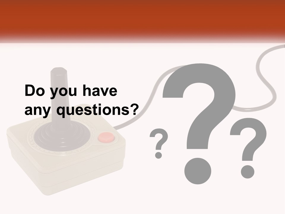 Button Recreation Controller PowerPoint Template