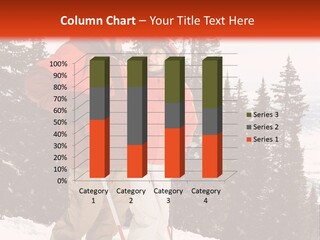 Vertical Mountain Cold PowerPoint Template