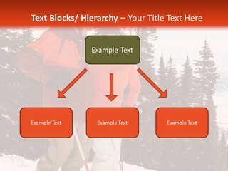 Vertical Mountain Cold PowerPoint Template