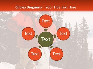 Vertical Mountain Cold PowerPoint Template