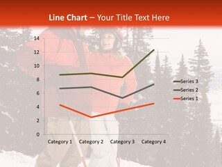 Vertical Mountain Cold PowerPoint Template