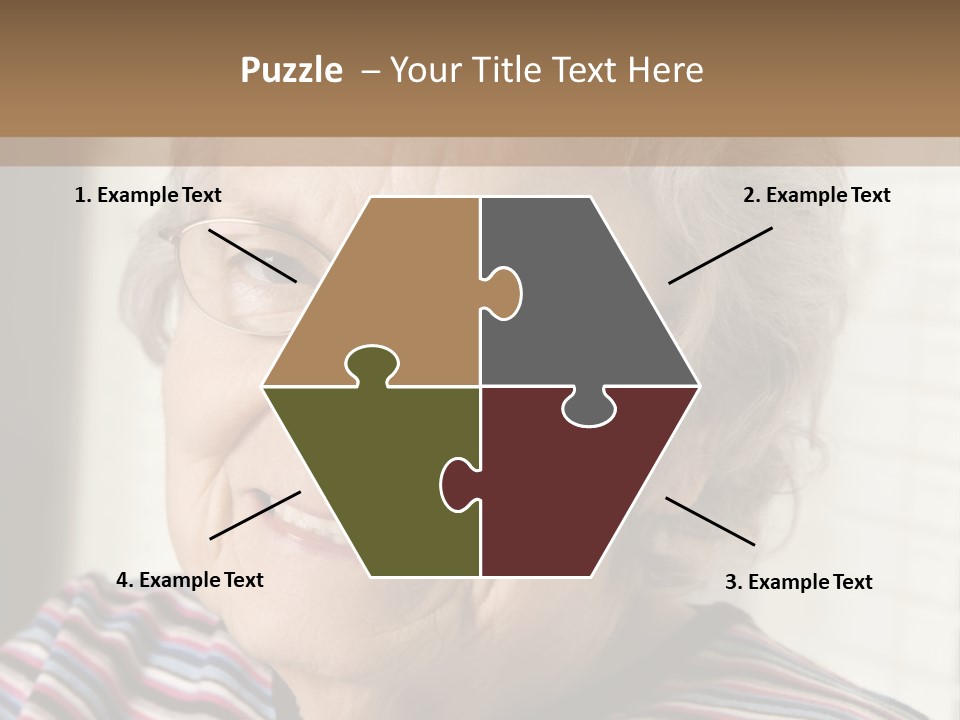 Space Shirt Eyeglasses PowerPoint Template