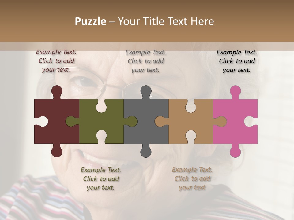 Space Shirt Eyeglasses PowerPoint Template